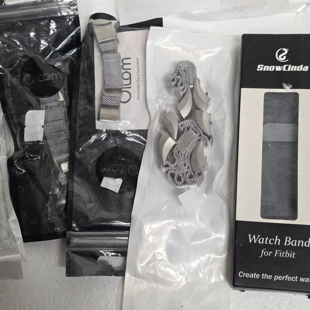 Lot of 30+ Smartwatch Bands for Fitbit Apple Watch Silicone Mesh Metal Mixed